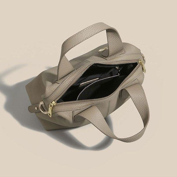 Echtleder-Handtasche – Elegante Crossbody Edition